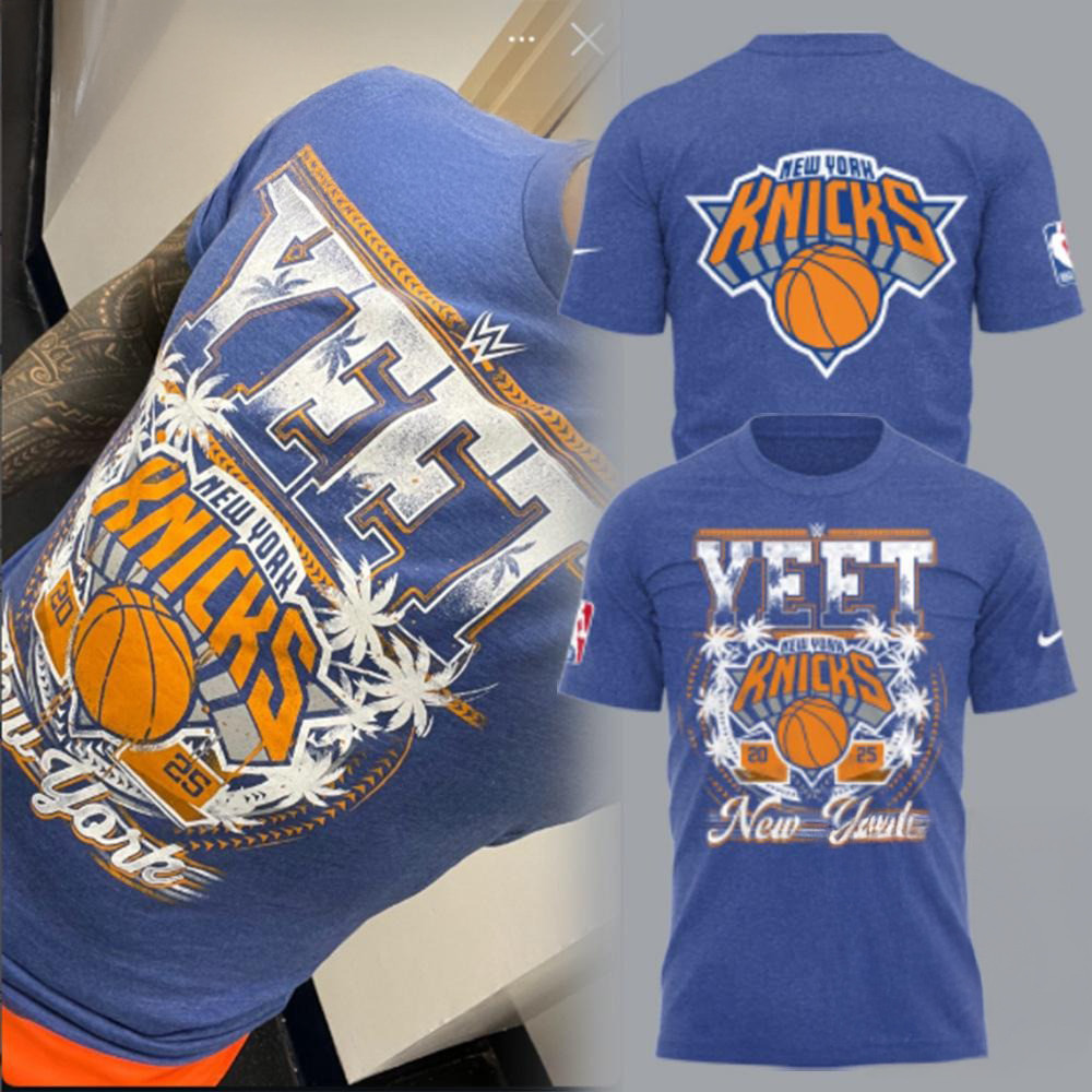 Y.E.E.T x New York Knicks T-Shirt Oregontrailrvpk Shirt