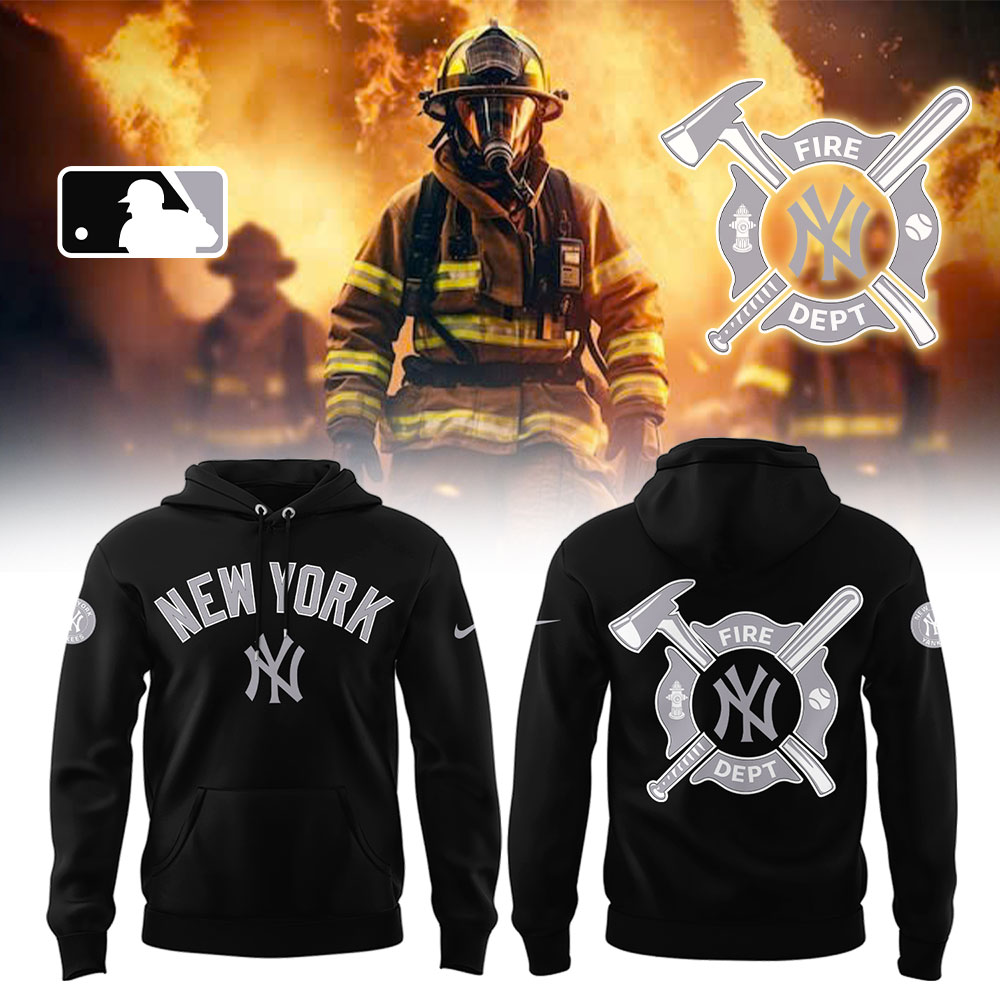 Yankees x Firefighter Appreciation Night Hoodie Unique Baseball Gifts