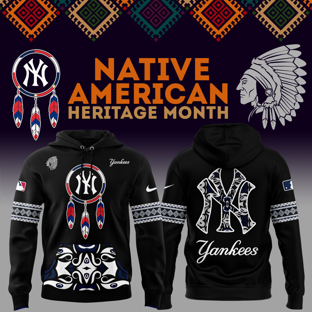 Yankees x Native American Heritage 2025 Hoodie Baseball