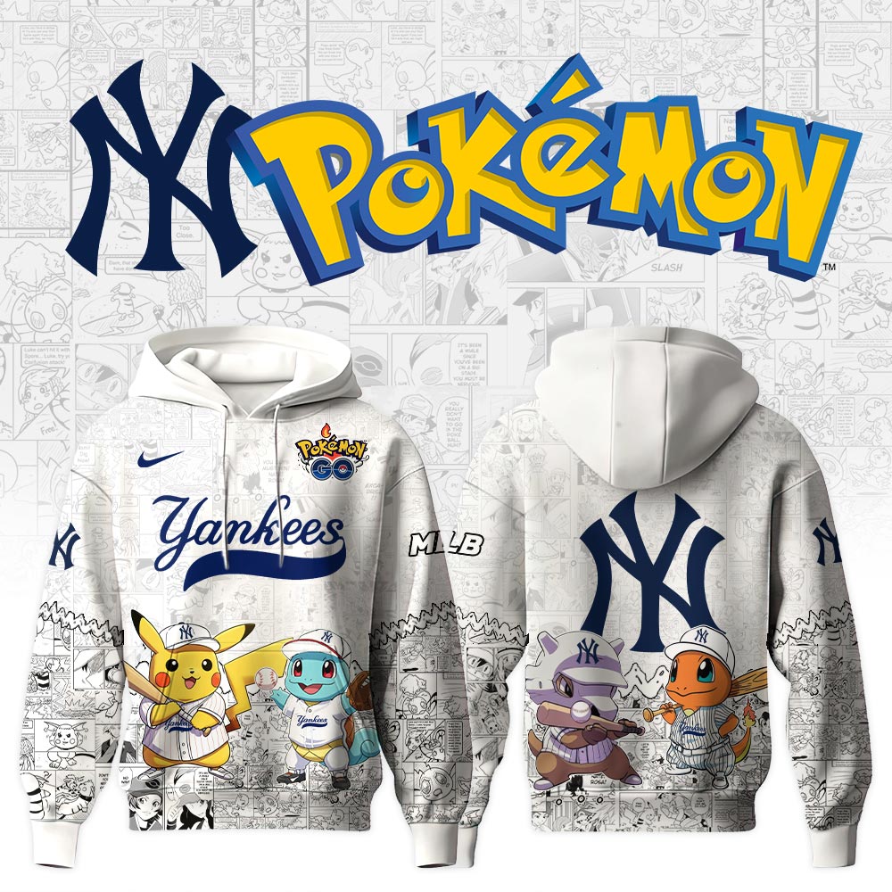 Yankees x Pok mon Go 2025 Hoodie Baseball Mom Gifts