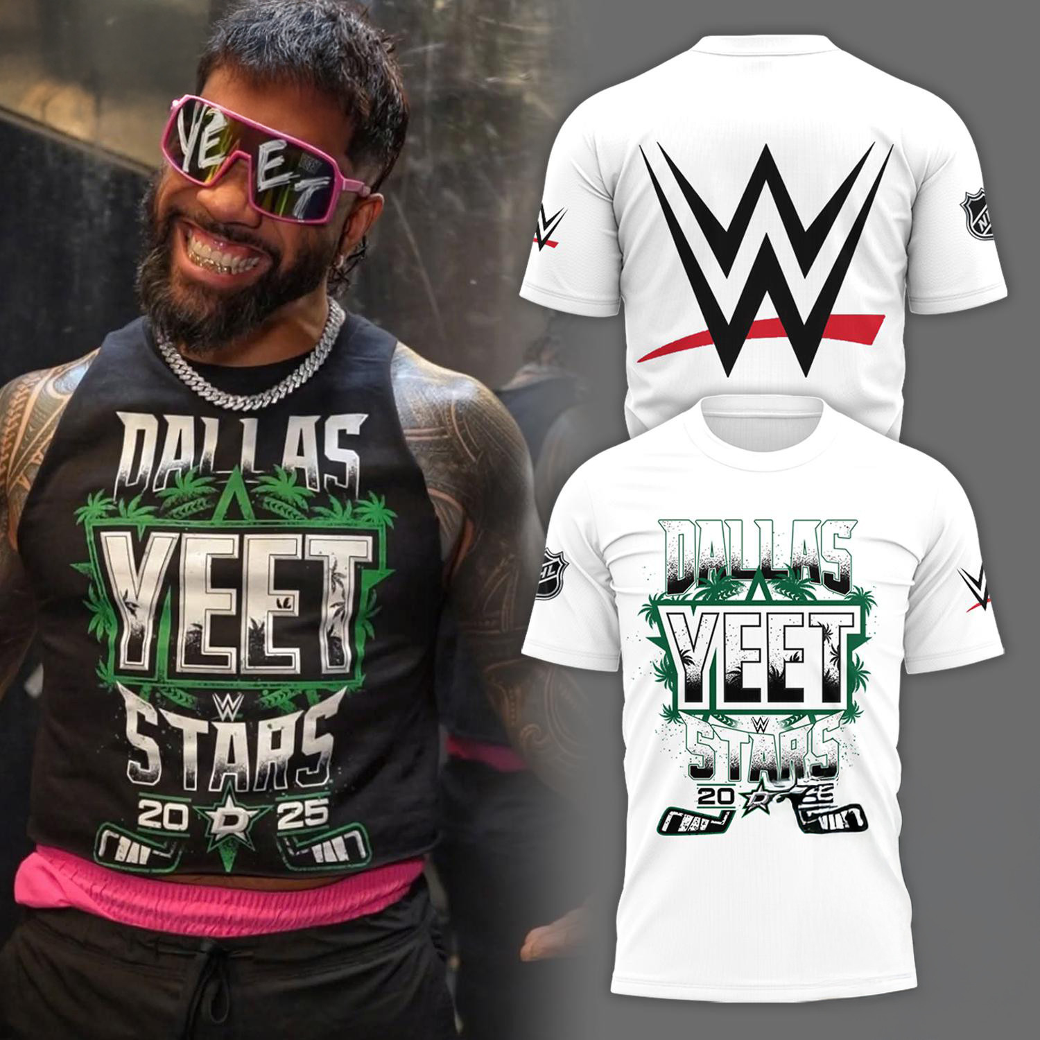 YEET Dallas Stars Hockey 2025 T-Shirt Hockey Lover Oregontrailrvpk Shirt