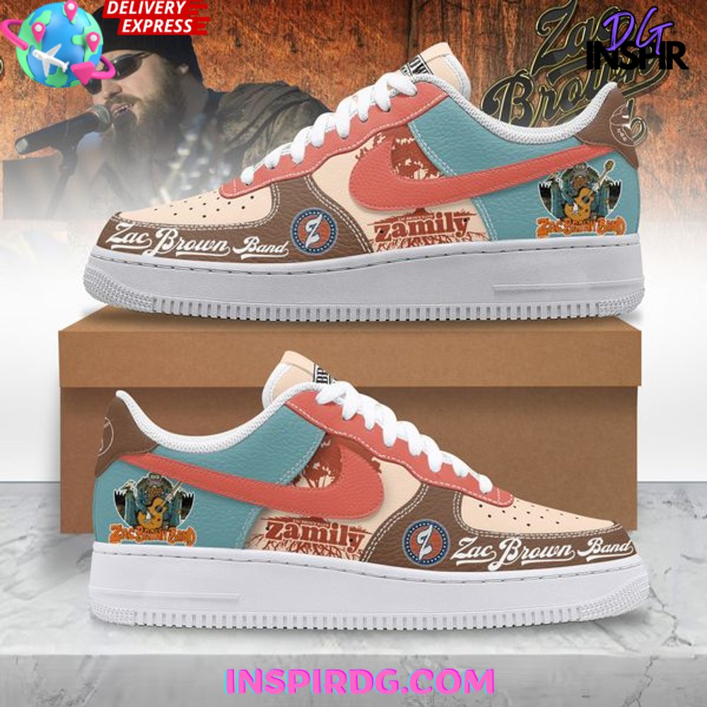 Zac Brown Band Zamily Limited Edition Air Force 1