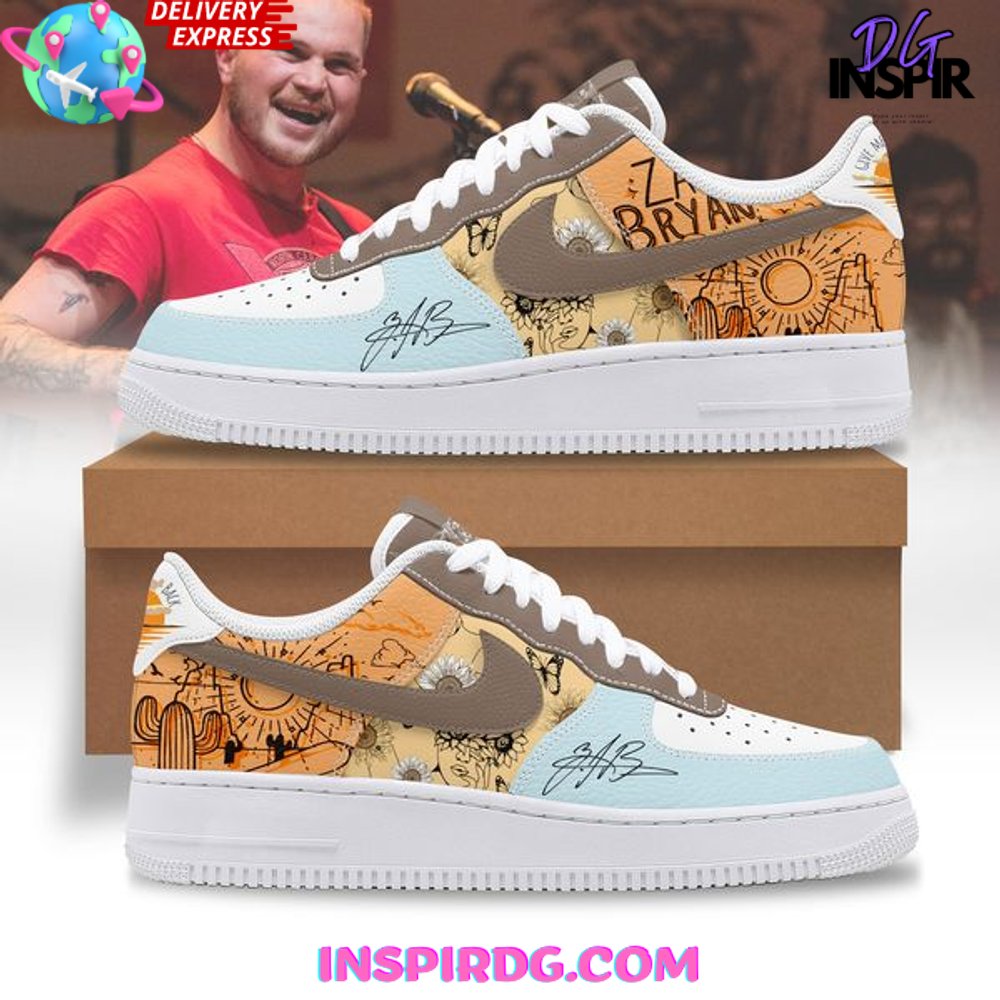Zach Bryan Collab Limited Edition Air Force 1