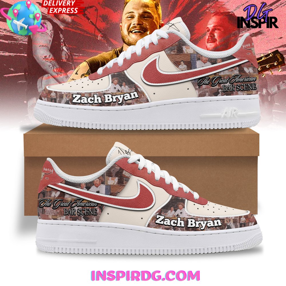 Zach Bryan Great American Bar Scene Air Force 1