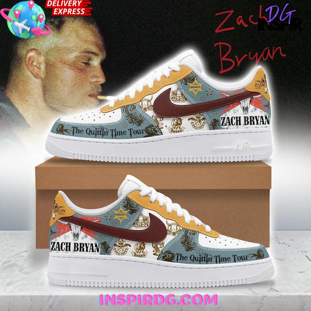 Zach Bryan The Quittin Time Tour Air Force 1