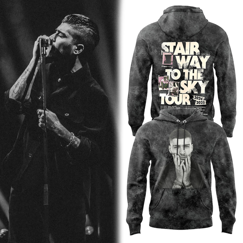 Zayn Malik Stairway to the Sky Tour Hoodie Unique