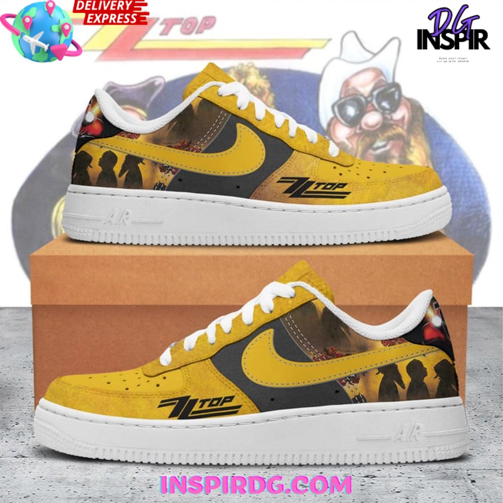 ZZ Top Rock Band Limited Edition Air Force 1
